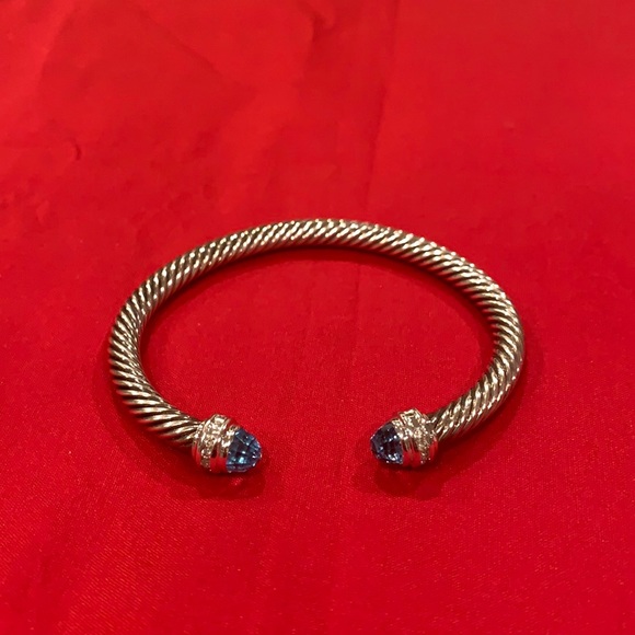 David Yurman Cable Bracelet with Diamonds - Picture 1 of 6